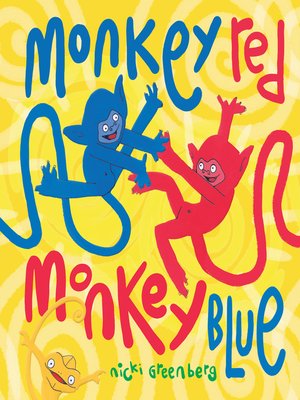 cover image of Monkey Red Monkey Blue